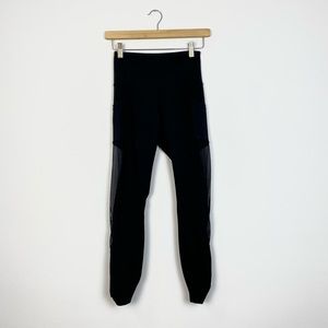Lululemon Mesh Side Pocket Leggings Black